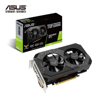 华硕 ASUS TUF-GTX1650-O 4G D6-P-GAMING  GDDR6 4G电竞游戏显卡