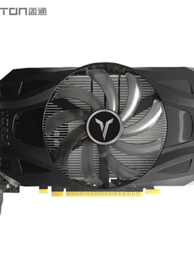 盈通GTX1050Ti 4G D5极速版TD1291-1392MHz/7000MHz 4GB游戏显卡