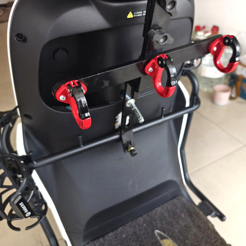 横杆挂钩电动车挂钩前置通用电瓶摩托车挂扣外卖神器骑手强力餐勾