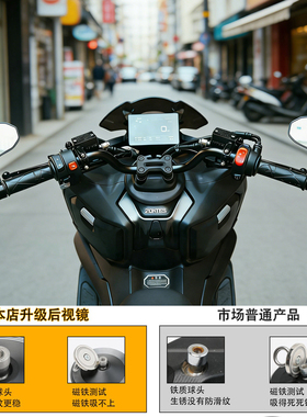 适用升仕150X手把镜368/M/D/E/K/G/350后视镜703R反光镜改装配件