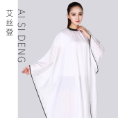 美发围布专业发廊专用透气不沾发理发店成人高档剪发围布定制logo