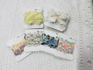 现货木蝉司AVRIL线团DIY分装 金丝银丝粉紫蓝绿手帐文具