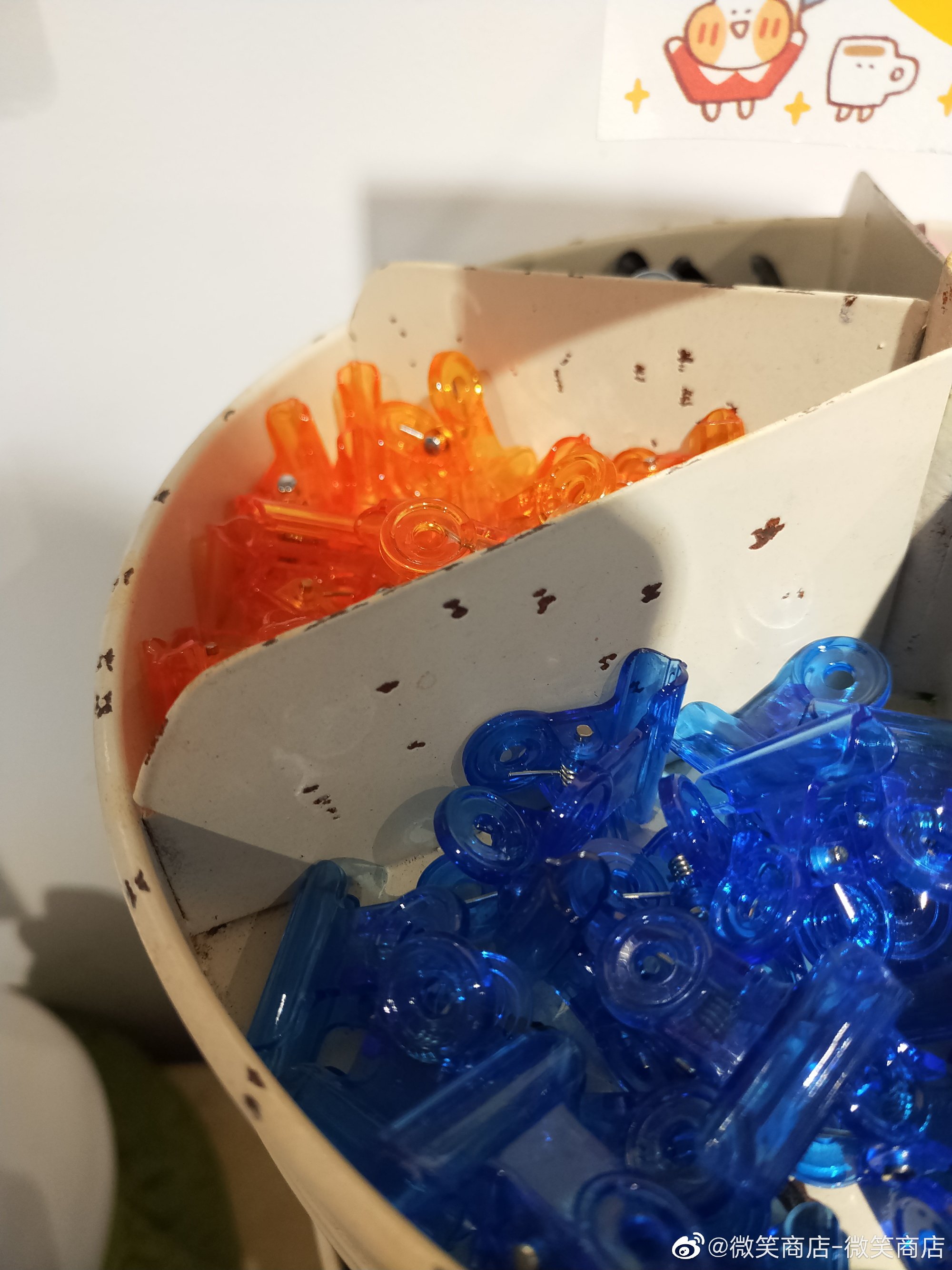 木蝉司原创现货日式各色夹子学生家用办公多种类颜色文具摆拍手账