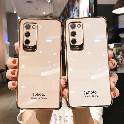 哥伦巴斯适用oppoa55手机壳女款5g潮牌oppo a55保护套全包镜头防摔四角气囊A55硅胶软壳个性男网红高档转音in