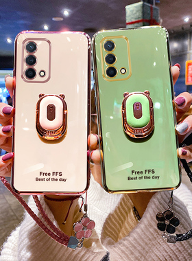 哥伦巴斯适用oppok9手机壳网红时尚女款oppo k9保护套全包镜头防摔硅胶软壳男创意k9可爱小熊支架PERMOO个性