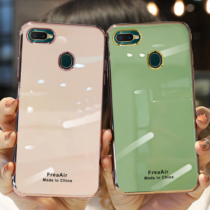 适用oppoa7手机壳奶奶灰高档oppoa79保护套个性创意超薄硅胶软边a7n