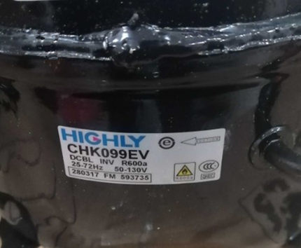 全新原装 海尔卡萨帝冰箱配件BCD-318WS L变频压缩机CHK099EV电机