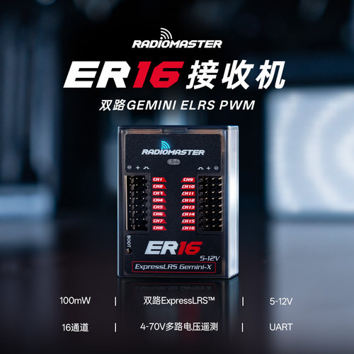 RadioMasterER16双路接收机