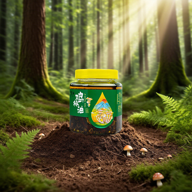 攀乡四川特产鸡枞油特色地方美食鸡枞菌舌尖拌面调料下饭菜330g