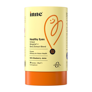 inne因你竹节钙青少年钙镁锌液体钙*4+儿童专利叶黄素蓝光盾*3