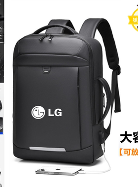 适用LG gram 16 Pro17 15笔记本电脑包Style 16英寸双肩背包防水皮膜书包商务旅行带手提