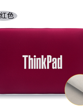 联想ThinkPad电脑L14 T14s防震E14 T490 T590内胆包14英寸R14笔记本加绒保护套袋