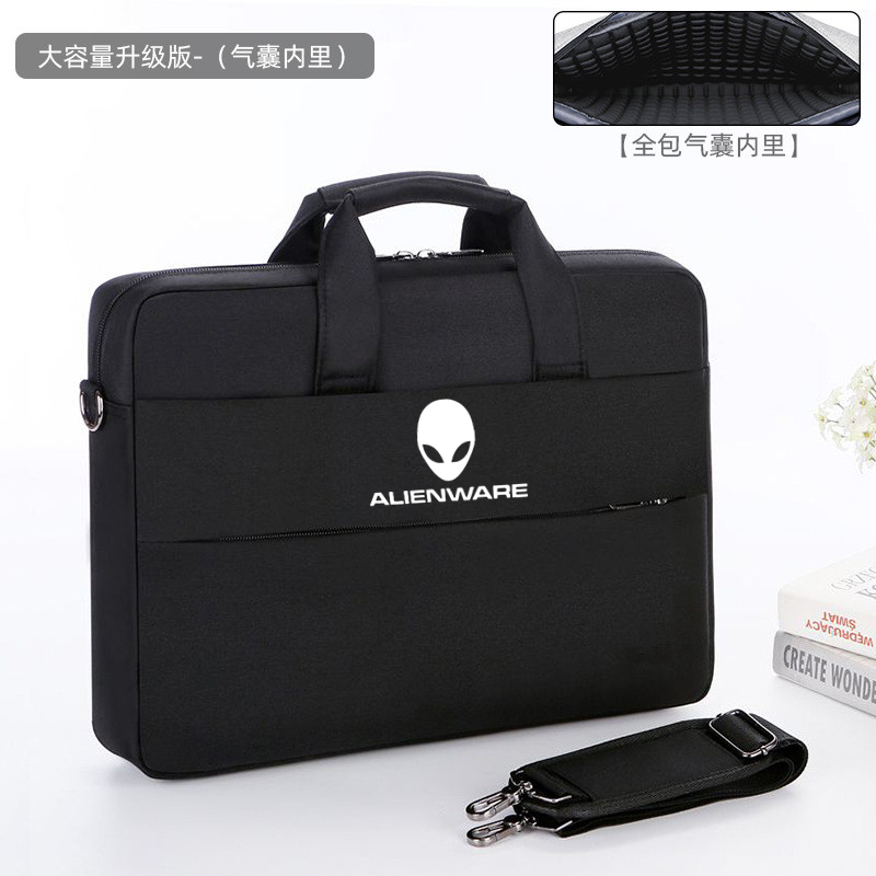 适用Alienware外星人Area-51m笔记本电脑包17.3英寸M17单肩背包男多功能通勤大容量防震气囊