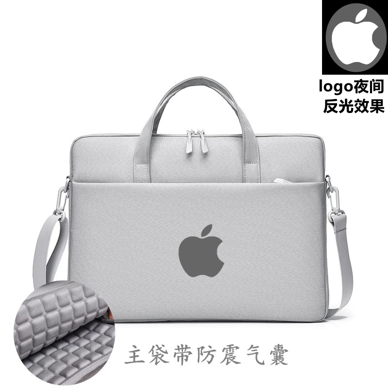 适用苹果Macbook Pro 16/14英寸笔记本M1/M2/M3电脑包16单肩背包手提袋防震保护通勤
