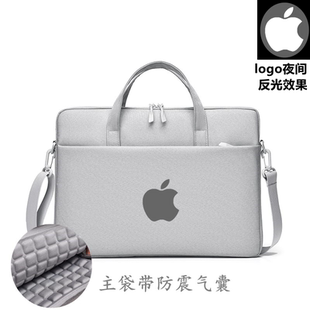 适用苹果Macbook Pro 16/14英寸笔记本M1/M2/M3电脑包16单肩背包手提袋防震保护通勤
