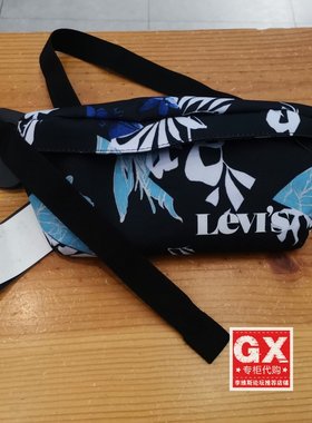 GX出品 levis李维斯 38005-0225 印花时尚中性休闲手提斜跨小腰包