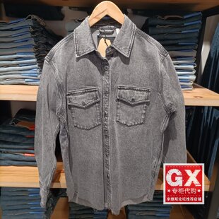 外套002Z1 宽松偏大黑灰女牛仔衬衫 0000 Levis李维斯时尚 专柜正品