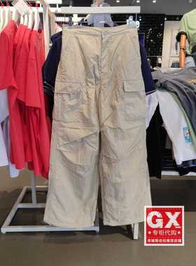 Lee专柜新款男女款卡其色宽松加绒滑雪裤LUB007119202051-A03034