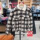 女秋冬仿羊羔毛格子夹克外套A0826 正品 levis李维斯国内代购 0000