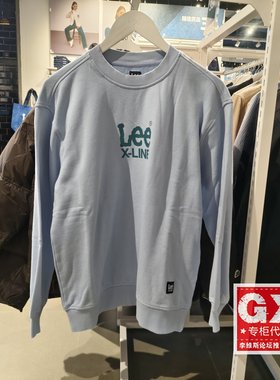 Lee商场同款印花男女同款卫衣百搭休闲衫LUT009109204177-A05980