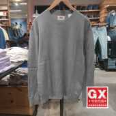 a5744 正品 0000 时尚 宽松圆领毛针织衫 Levis李维斯 灰色男士