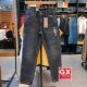Levis李维斯 秋 54740 GX出品 0020 男 水洗黑灰色拉链直筒牛仔裤