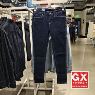 中腰贴身窄脚显瘦牛仔裤 型时尚 L124004TD898 Lee女400版 专柜正品