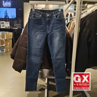 中蓝春夏款 LWB1004336CB00F 女装 牛仔裤 A03618 修身 Lee专柜正品