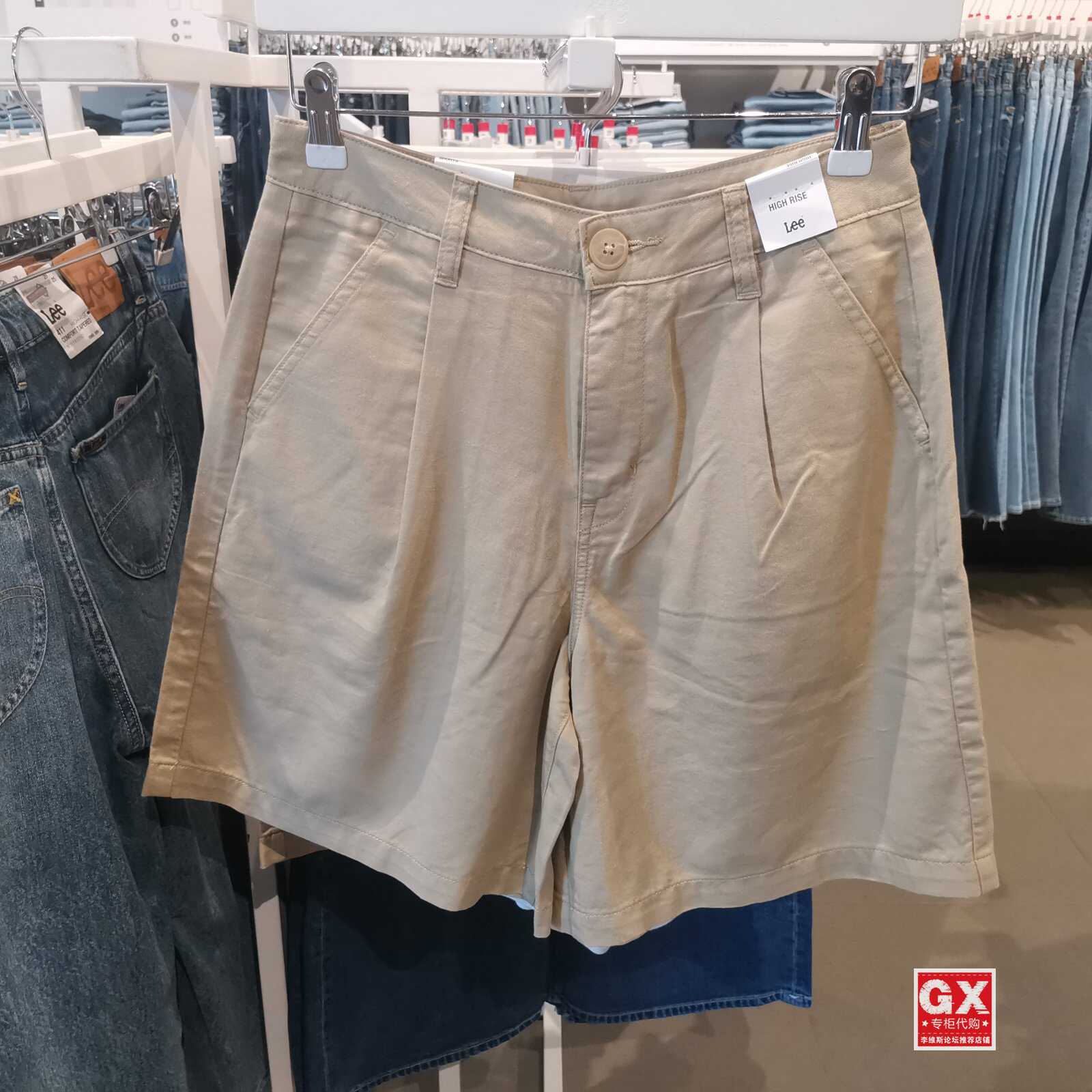 Lee2023年春夏女款专柜正品五分