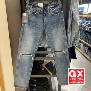 专柜正品 休闲511系列日产赤耳破洞牛仔裤 56497 男士 0009 Levi’s