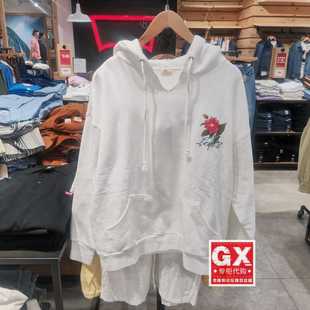 A4933 Levis李维斯 卫衣 休闲加绒纯棉连帽长袖 0000 女士潮流时尚