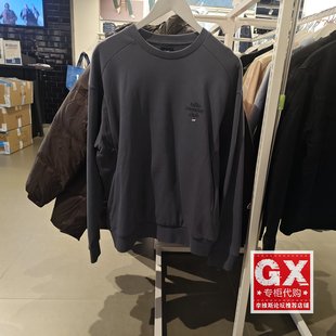 圆领套头黑色卫衣LMT010000207728 长袖 A07958 25春男款 Lee正品