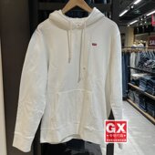 2022 男士 白色经典 Levis李维斯专柜正品 小logo连帽卫衣34581 0010