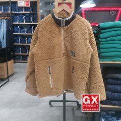正品新款Levis李维斯男士棕秋冬仿羊羔绒泰迪休闲外套A3206-0001