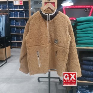 正品新款Levis李维斯男士棕秋冬仿羊羔绒泰迪休闲外套A3206-0001