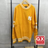 NEWERA纽亦华秋冬季 黄13038751 套头圆领休闲针织衫 男女款 街头时尚