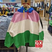 levis李维斯乐高联名时尚 0000 卫衣A5438 宽松拼色情侣款 连帽长袖