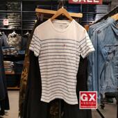 T恤 李维斯 Levi GX出品 男 0041 清爽短袖 29813 条纹蓝色时尚