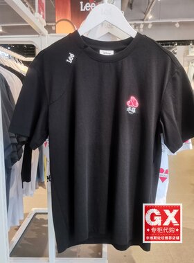专柜正品Lee米奇合作夏季新品女士短袖T恤LWT0053104DR00F-K11000