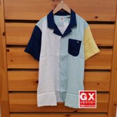李维斯LEVIS 衬衣衬衫 72625 男 GX出品 休闲短袖 0030 拼接拼色