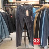 Levis李维斯 54740 0022 GX出品 男 秋蓝色拉链中腰宽松直筒牛仔
