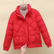 新款 保暖外套 小个子宽松女士棉袄加厚百搭冬季 时尚 羽绒棉服女短款
