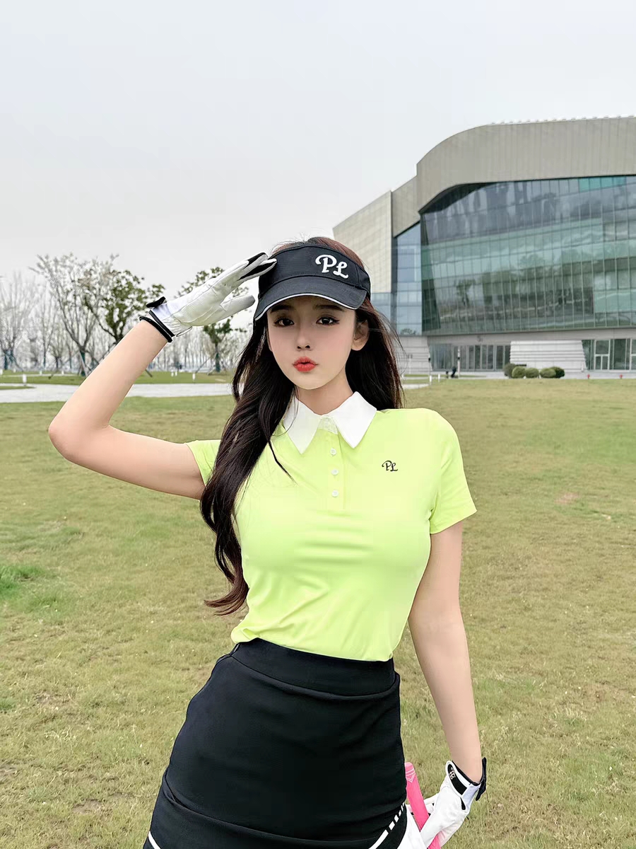 新款高尔夫女装夏季短袖女韩版高尔夫服装女修身显瘦高尔夫女裙子