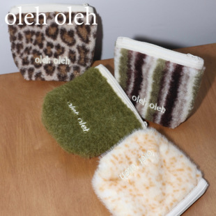 oleholeh新款随身首饰化妆包便携旅行护照口红耳机收纳包氛围感