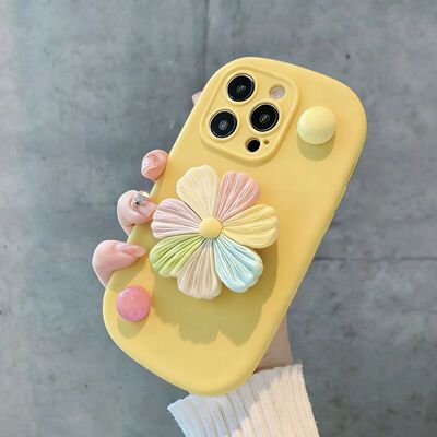 小红书同款花朵支架A6PRO/a5可爱a3/a2m女OPPOFindx9s pro/8s+/7ultra网红OPPO Reno15C/14pro/k13/k12x软k15