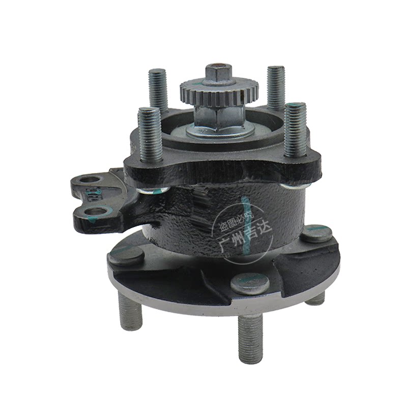 适用知豆d2s后轮轴承总成带abs 知豆后轮毂轴头法兰单元 原厂配件