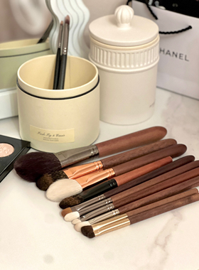 直播专拍 动物毛化妆刷散粉刷腮红刷眼影刷眼线刷细节刷遮瑕刷