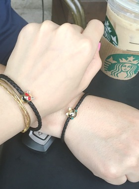 有猫搞怪女生色色男生情侣手链