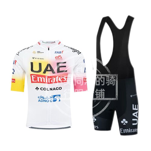 25UAE队版骑行服环法环意双冠军纪念衫关联UAE阿联酋航空骑行服