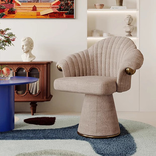 卧室轻奢高级化妆凳主卧梳妆凳餐椅简约靠背梳妆台凳子家用化妆椅